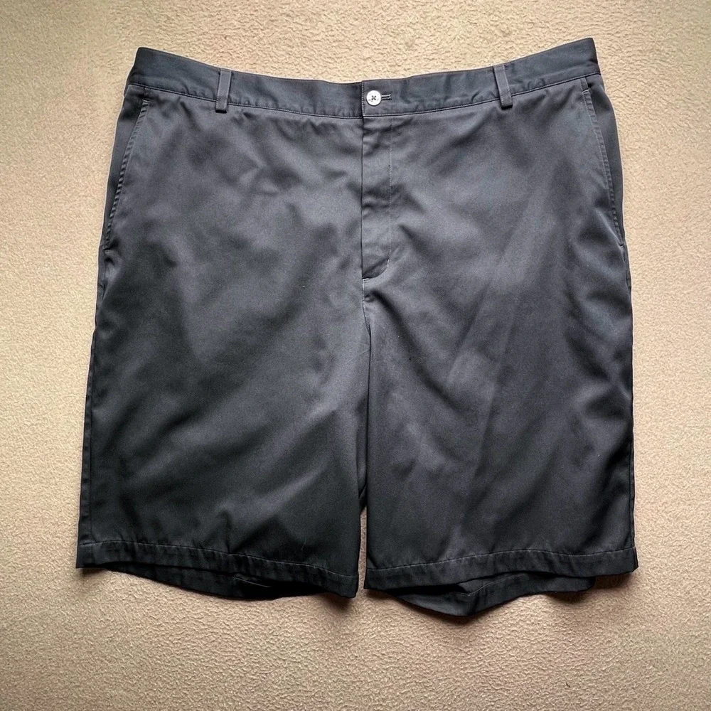 Nike Men Golf Shorts‎ Black Nike FIT DRY Size 42 Performance Athletic Activewear